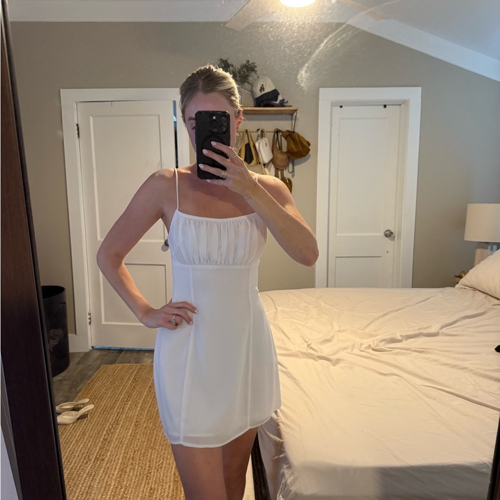 White Superdown dress!